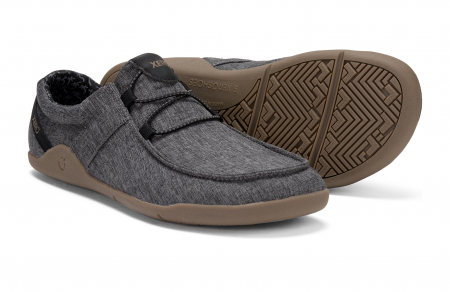 Mocasini barefoot XERO SHOES KONA Bărbați - Asfalt [1]