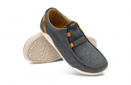 Mocasini barefoot XERO SHOES KONA Femei - Asfalt [5]