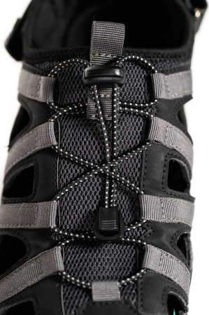 Sandale sport barefoot FREET ZENNOR – Negru & gri [4]