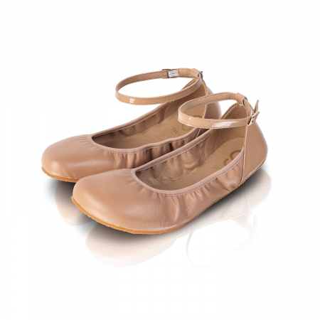Balerini barefoot SHAPEN TULIP 3.0 - Bej  (wide/lat) [2]