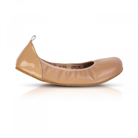 Sandale - Balerini barefoot SHAPEN TULIP 3.0 - Bej  (wide/lat)