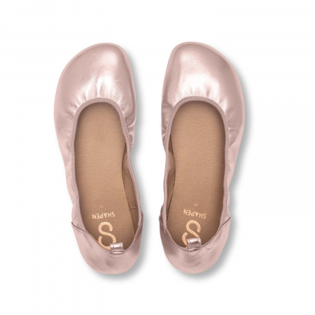Balerini barefoot SHAPEN TULIP 3.0- Roz Auriu [4]