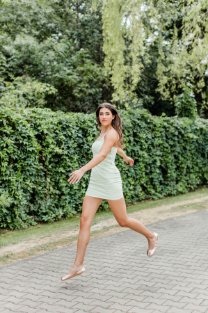 Balerini barefoot SHAPEN TULIP 3.0- Roz Auriu [1]