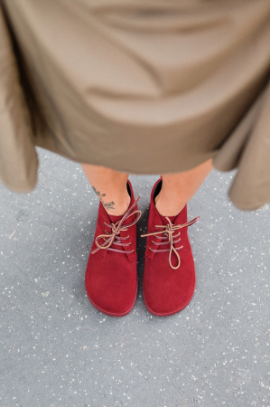 Pantofi barefoot SHAPEN BERRY - Roșu Burgundy [5]