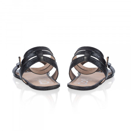 Sandale barefoot SHAPEN DAISY 2.0 - Negru texturat [5]