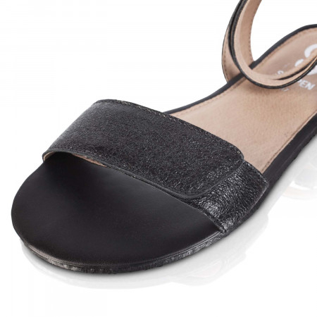 Sandale barefoot SHAPEN DAISY 2.0 - Negru texturat [4]
