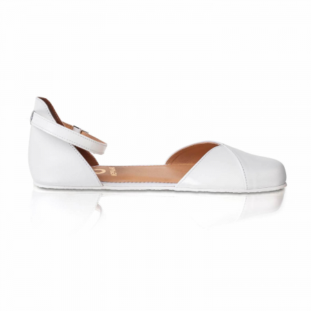 Femei - Sandale barefoot SHAPEN POPPY - Alb