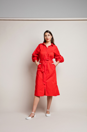 Sandale barefoot SHAPEN POPPY - Alb [18]