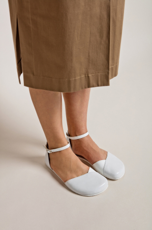 Sandale barefoot SHAPEN POPPY - Alb [13]