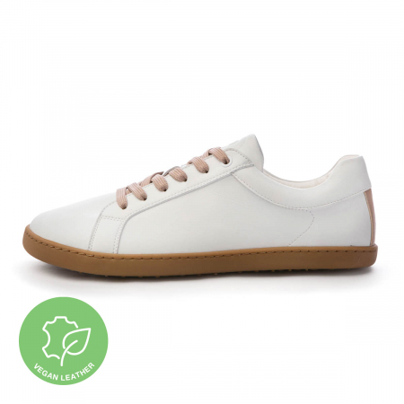 Sneakers barefoot SHAPEN FEELIN UNI Vegan - Alb & bej [13]