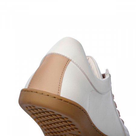 Sneakers barefoot SHAPEN FEELIN UNI Vegan - Alb & bej [8]