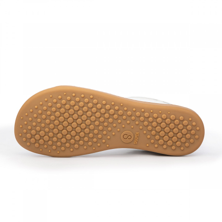 Sneakers barefoot SHAPEN FEELIN UNI Vegan - Alb & bej [12]