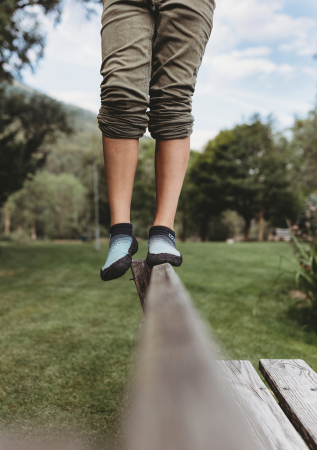 Șosete-pantofi barefoot copii SKINNERS KIDS LINE 2.0 – Albastru [1]