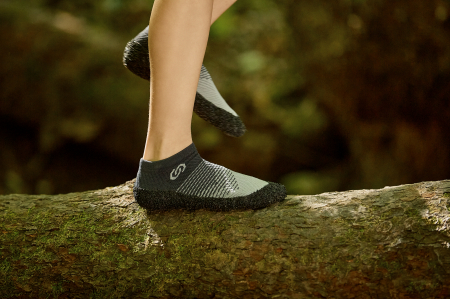 Șosete-pantofi barefoot copii SKINNERS KIDS LINE 2.0 – Gri deschis [1]