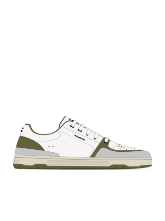 Sneakers - Sneakers barefoot BAREBARICS Wave 2.0 - Alb & Verde