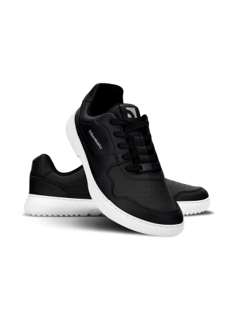 Sneakers barefoot BAREBARICS ZING - Negru & Alb - Piele [3]