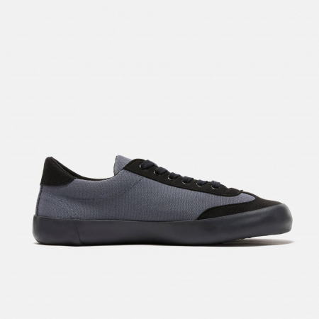 Femei - Sneakers barefoot BOHEMPIA FELIX - Gri închis / Negru (regular)