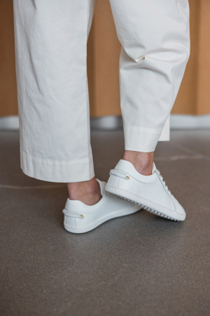 Sneakers Barefoot SHAPEN FEELIN CHIC Vegan - Alb [11]