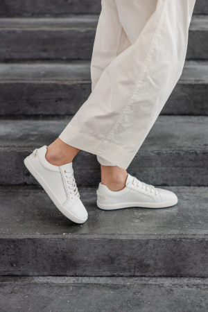 Sneakers Barefoot SHAPEN FEELIN CHIC Vegan - Alb [4]