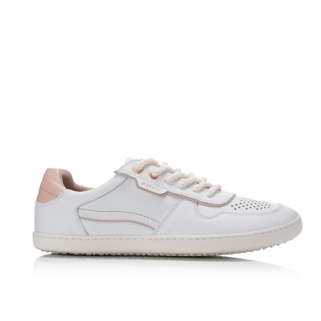 Sneakers - Sneakers barefoot SHAPEN Flowin - Alb & Roz