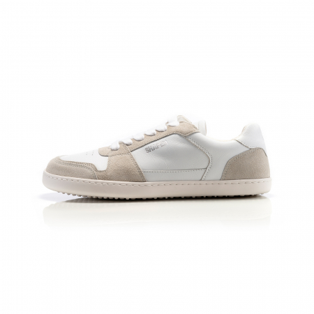 Sneakers barefoot SHAPEN RE:WIND – Alb & gri [4]