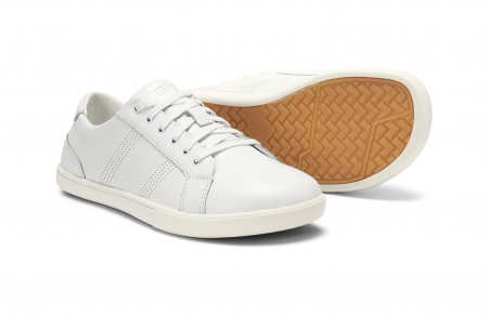 Sneakers barefoot XERO SHOES DILLON LEATHER Femei - Alb [2]