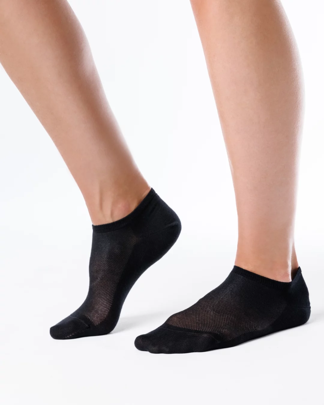 Șosete cu forma piciorului - Șosete barefoot SHAPEN Smesh Sneaker - Negru