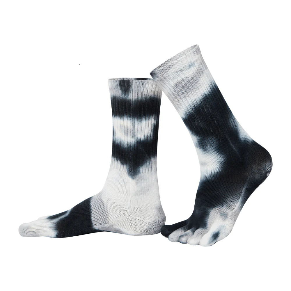 Accesorii - Șosete cu degete KNITIDO Trailer Garden Batik - Negru / Alb