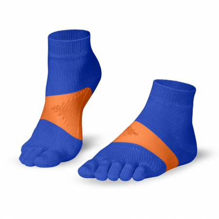 Accesorii - Șosete cu degete KNITIDO MTS Tornado - Albastru mandarin / Portocaliu