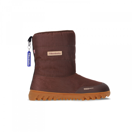 Lichidare de stoc – Ultimele bucăți - Ghete barefoot iarnă BAREBARICS PolarStride - Maro Arămiu