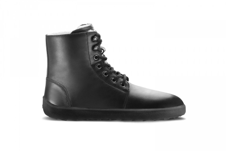 Ghete - Ghete barefoot iarnă BE LENKA WINTER 3.0 - Negru