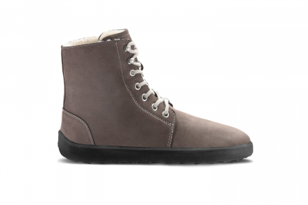 Ghete - Ghete barefoot iarnă BE LENKA WINTER 3.0 - Maro ciocolatiu