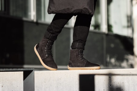 Ghete barefoot iarnă BE LENKA WINTER 3.0 - Negru mat [7]