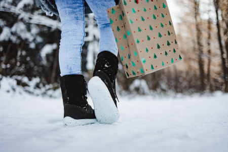 Ghete barefoot iarna copii BE LENKA SNOWFOX KIDS 2.0 - Negru [3]
