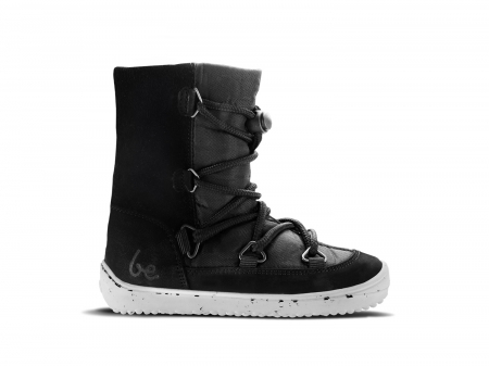Copii - Ghete barefoot iarna copii BE LENKA SNOWFOX KIDS 2.0 - Negru