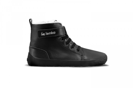 Copii - Ghete barefoot iarnă copii BE LENKA WINTER KIDS - Negru