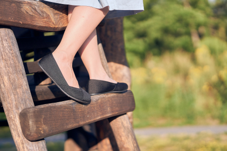 Balerini barefoot XERO SHOES PHOENIX Knit – Negru [11]