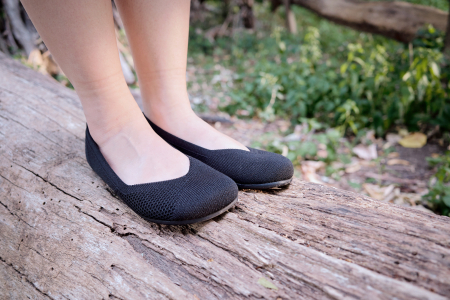 Balerini barefoot XERO SHOES PHOENIX Knit – Negru [7]