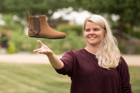 Ghete barefoot XERO SHOES TARI – Maro caramel [3]