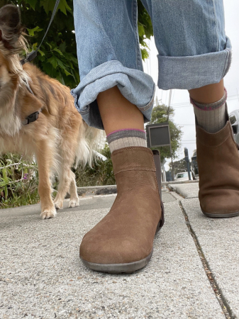 Ghete barefoot XERO SHOES TARI – Maro caramel [1]