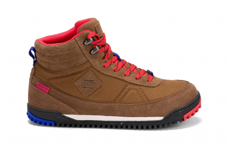 Pantofi sport - Ghete barefoot drumeție impermeabile XERO SHOES RIDGEWAY Femei – Maro