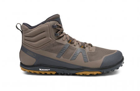 Pantofi sport - Ghete barefoot drumeție XERO SHOES SCRAMBLER MID II Bărbați – Maro & gri