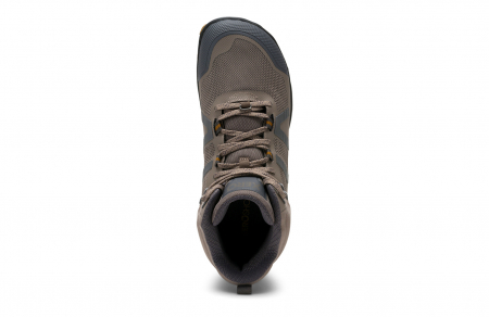 Ghete barefoot drumeție XERO SHOES SCRAMBLER MID II Bărbați – Maro & gri [4]