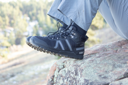 Ghete barefoot drumeție XERO SHOES XCURSION FUSION Bărbați – Negru [1]