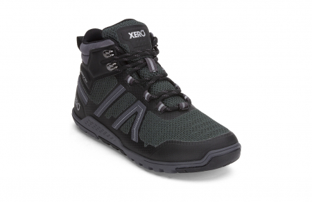 Ghete barefoot drumeție XERO SHOES XCURSION FUSION Femei – Verde închis & negru [6]