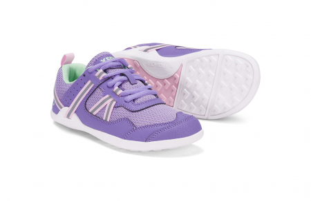 Pantofi sport barefoot copii XERO SHOES PRIO YOUTH – Mov deschis [1]