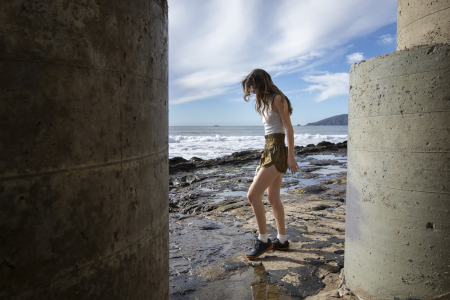 Pantofi barefoot XERO SHOES Ridgeway Mesh Low – Negru [7]