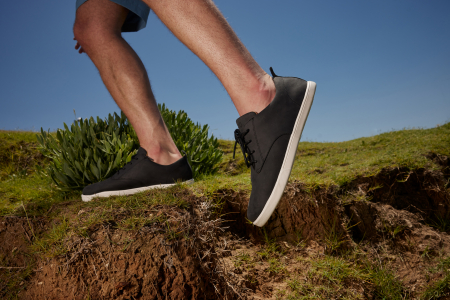 Sneakers barefoot XERO SHOES GLENN Bărbați – Negru & alb [5]