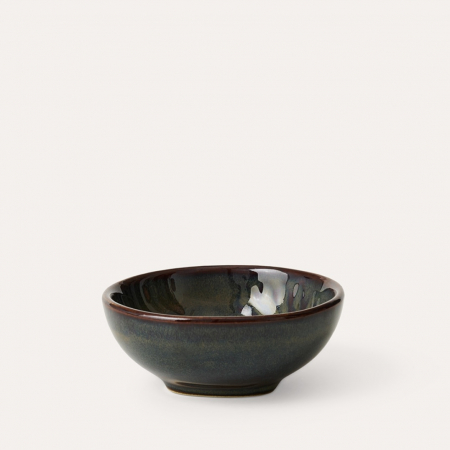 Ceramica - Bol mic decorativ kaki