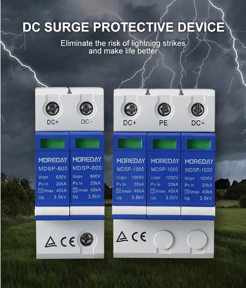 2P 600V Descarcator Protectie Curent Continuu 2P 600V 20KA-40KA [2]